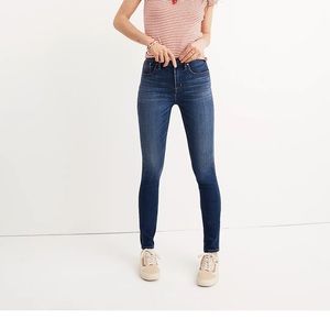 Madewell 10” High Rise Skinny Jeans
